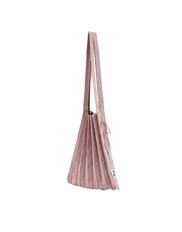 조셉앤스테이시 Lucky Pleats Knit M Starry Rose Gold 착용컷