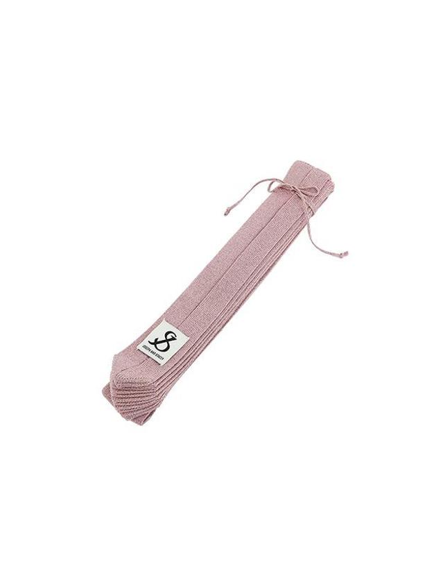 조셉앤스테이시 Lucky Pleats Knit M Starry Rose Gold 착용컷