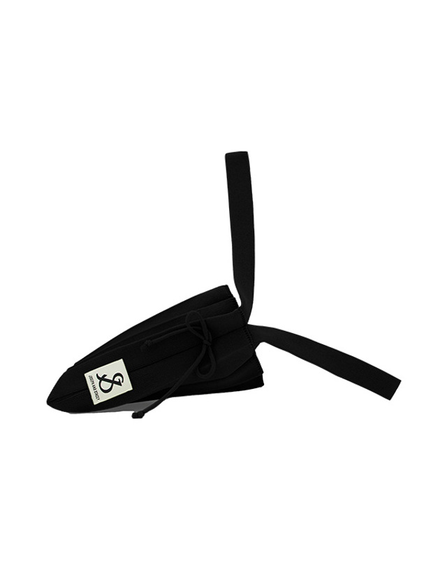 조셉앤스테이시 Lucky Pleats Knit S Rich Black 착용컷