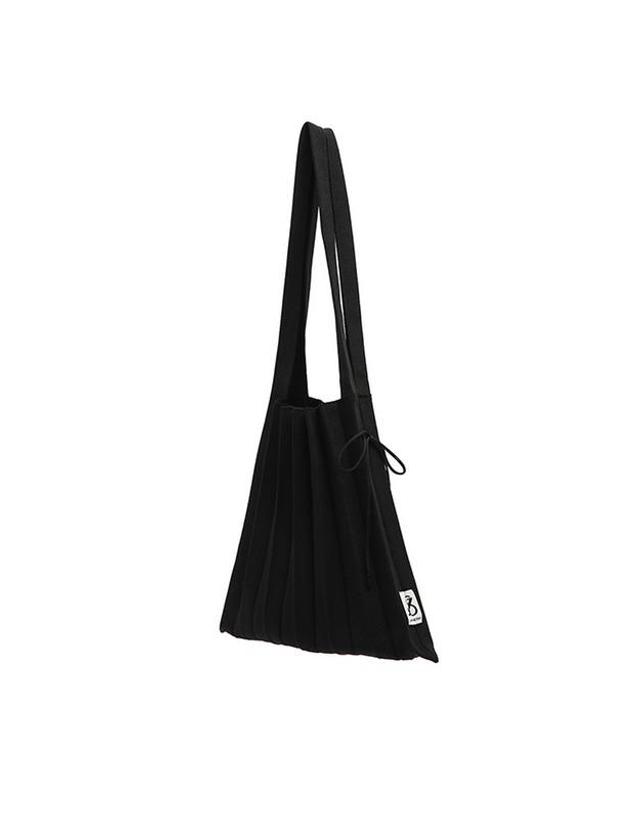 조셉앤스테이시 Lucky Pleats Knit M Rich Black 착용컷