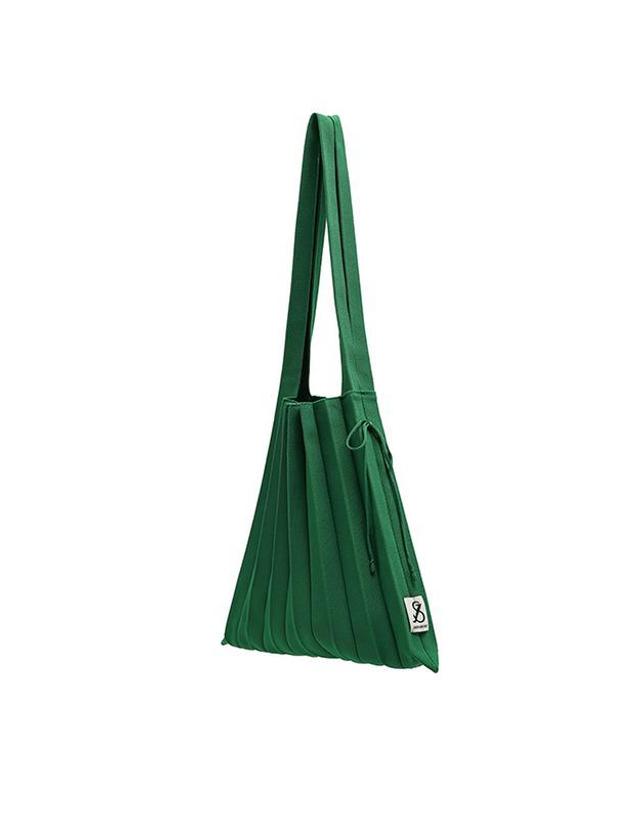 조셉앤스테이시 Lucky Pleats Knit M Jelly Green 착용컷