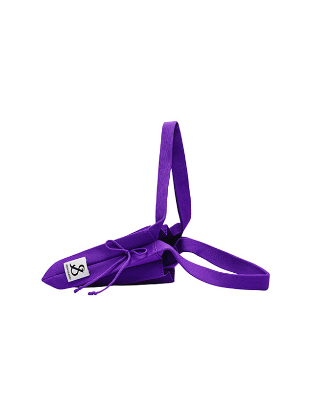 조셉앤스테이시 Lucky Pleats Knit S Ultra Violet 착용컷