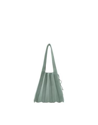Lucky Pleats Knit S Basil