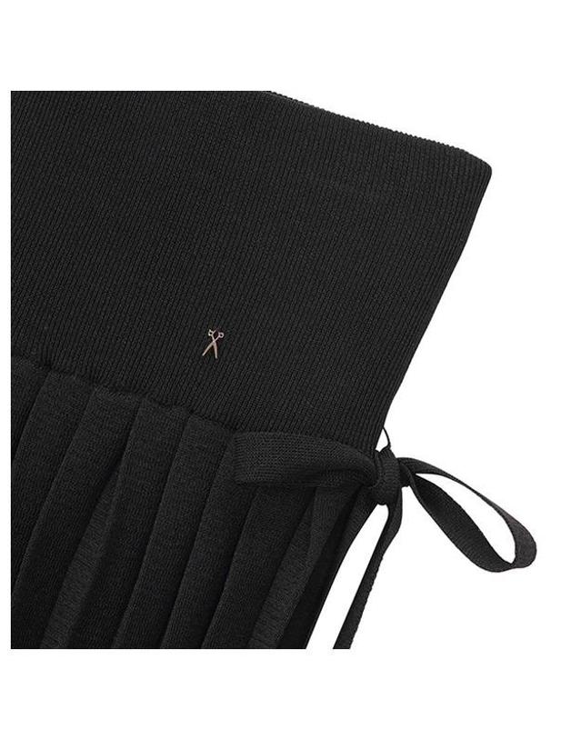조셉앤스테이시 Pleats Flight Pants Long 38 Rich Black 착용컷