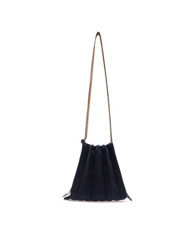 조셉앤스테이시 Lucky Pleats Knit Daisy Wing Rich Black 착용컷