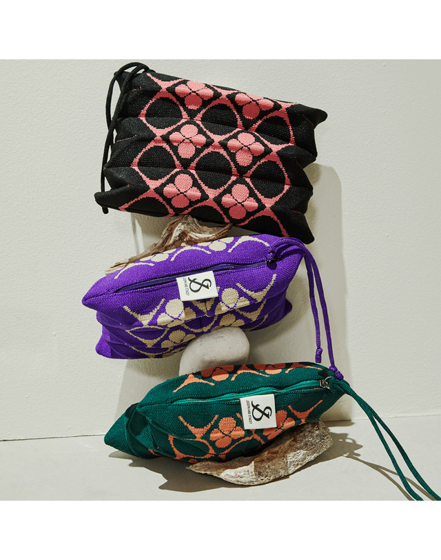 조셉앤스테이시 Lucky Pleats Pouch S Pattern (ALL) 착용컷