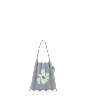 Lucky Pleats Knit S Daisy Neon Grey