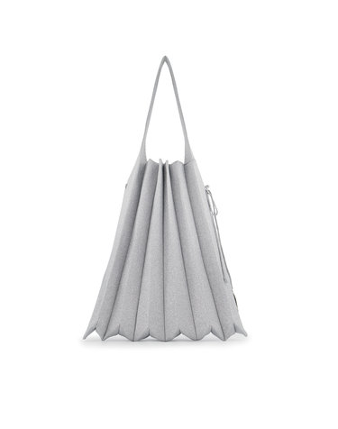 Lucky Pleats Knit L Starry Platinum