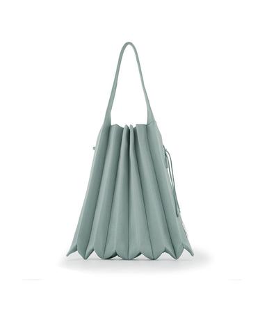 Lucky Pleats Knit L Basil