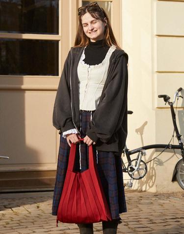 Lucky Pleats Knit L (ALL)