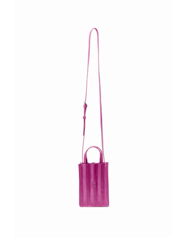Lucky Pleats Phone Bag Orchid Flower