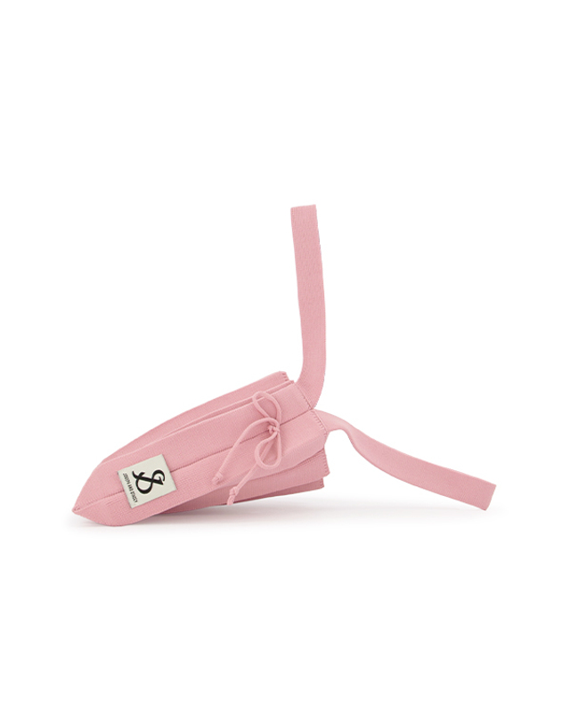 조셉앤스테이시 Lucky Pleats Knit S Blossom Pink 착용컷