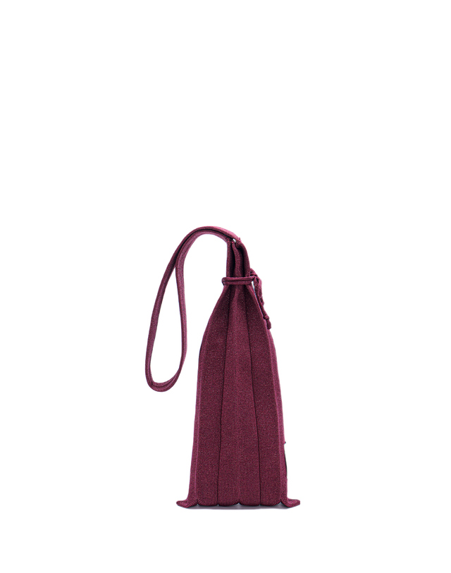 조셉앤스테이시 Lucky Pleats Knit Starry Wine Bag (ALL) 착용컷