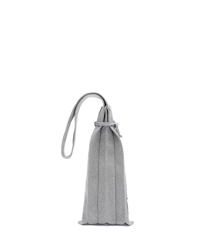 조셉앤스테이시 Lucky Pleats Knit Starry Wine Bag (ALL) 착용컷