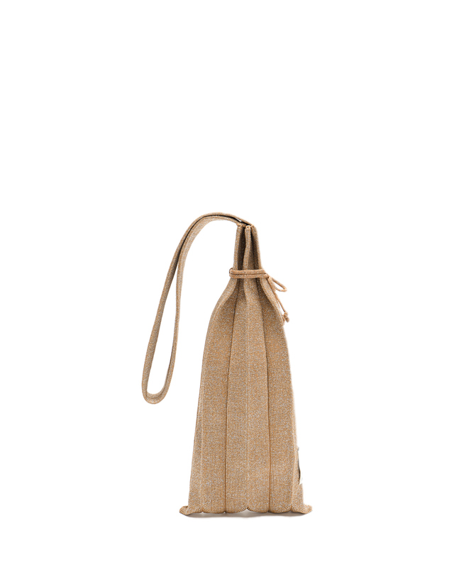조셉앤스테이시 Lucky Pleats Knit Starry Wine Bag (ALL) 착용컷