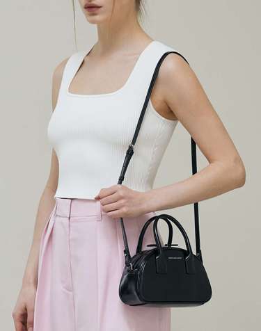 OZ Mini Half Moon Cross Bag (3color)