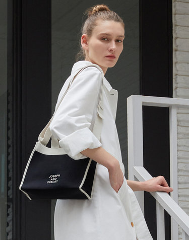 LPK Lattice Knit Tote Bag M Frame (All)