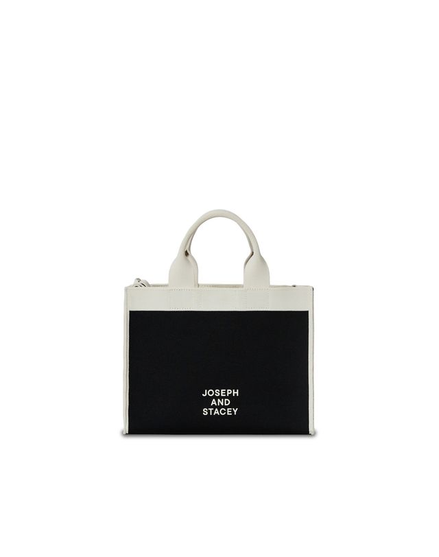 조셉앤스테이시 LPK Lattice Knit Tote Bag M Frame (All) 착용컷