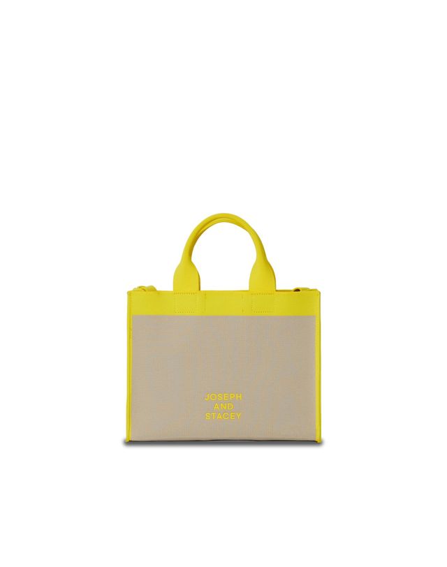 조셉앤스테이시 LPK Lattice Knit Tote Bag M Frame (All) 착용컷