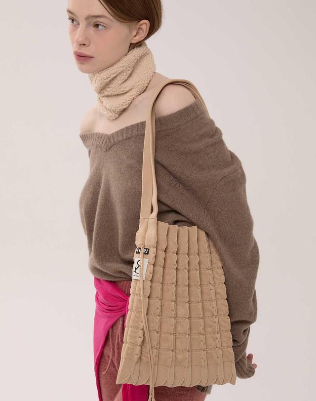 조셉앤스테이시 [25SS 뉴컬러] Lucky Pleats Knit M Fiori (ALL) 착용컷