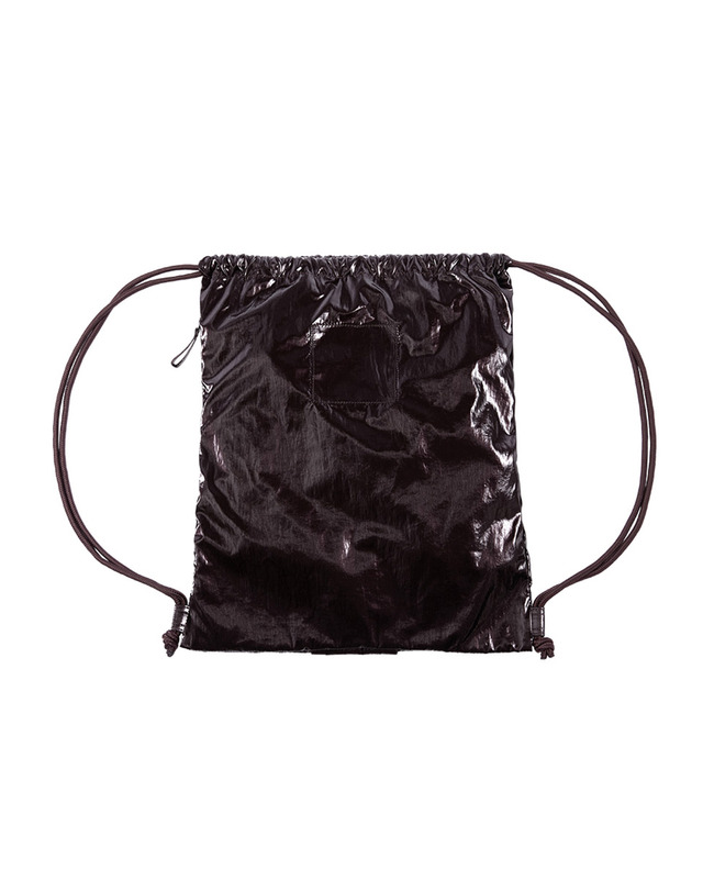 조셉앤스테이시 Lightweight Glam Gym Sack Burgundy 착용컷