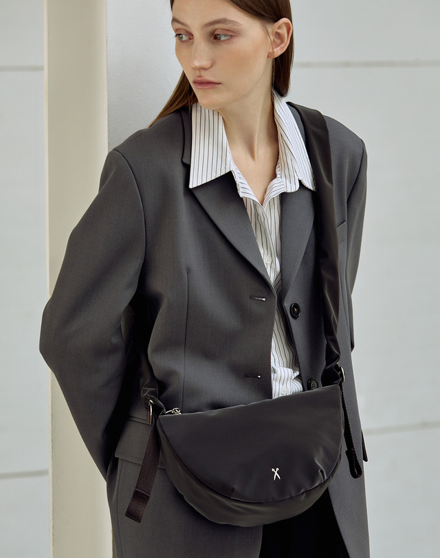 조셉앤스테이시 Daily Shirring Bag S_Haze (ALL) 착용컷
