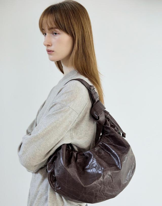 조셉앤스테이시 Daily Wrinkle Bag S_Faux Leather (All) 착용컷
