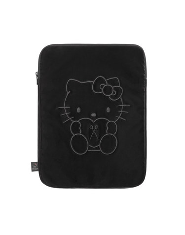 Haze Tablet Pouch 13 inch Hello Kitty Black