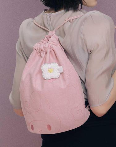 Lucky My Melody Boucle Wappen Flower