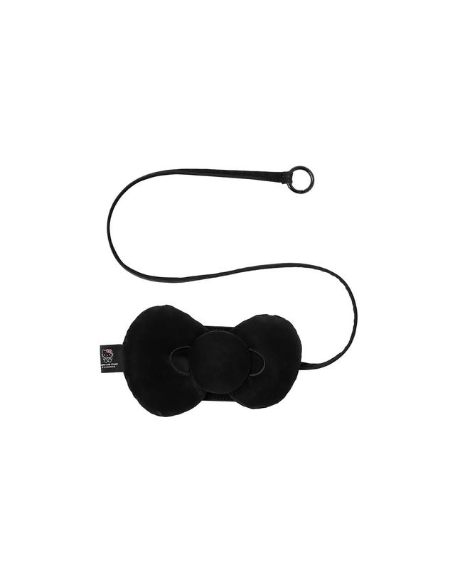 조셉앤스테이시 Haze Bagcharm Hello Kitty Ribbon Black 착용컷
