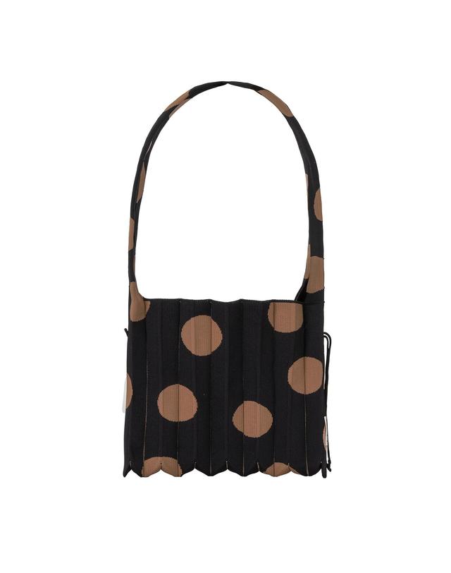 조셉앤스테이시 Lucky Pleats Knit Crossbody M Dot (ALL) 착용컷