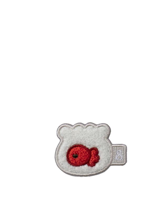 조셉앤스테이시 Lucky Hello Kitty Boucle Wappen Goldfish 착용컷