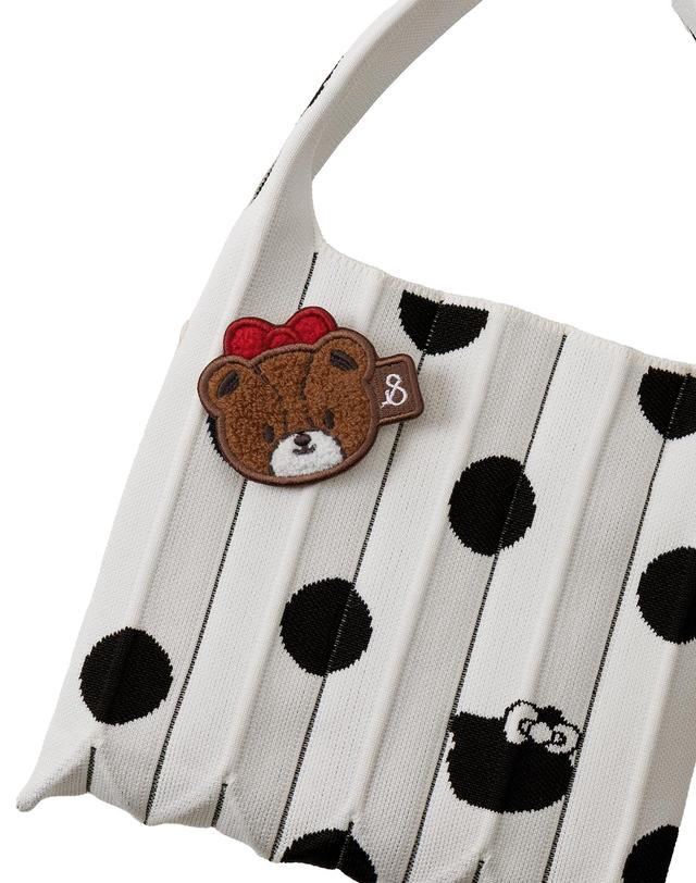 조셉앤스테이시 Lucky Hello Kitty Boucle Wappen Tiny Chum 착용컷