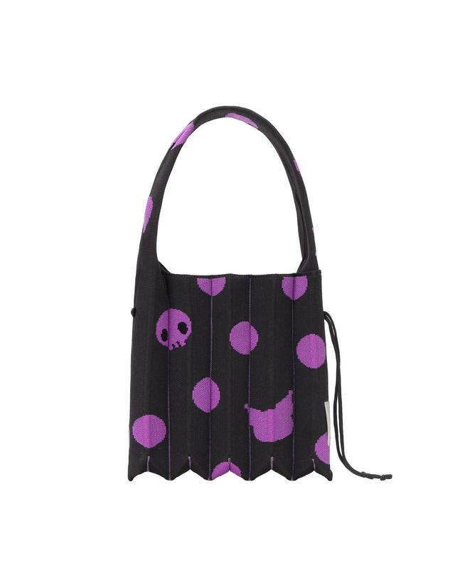 조셉앤스테이시 Lucky Pleats Knit S Dot Kuromi (ALL) 착용컷