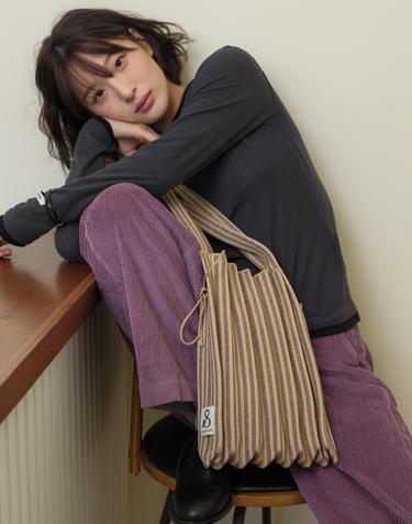 Lucky Pleats Knit M Stripe (ALL)