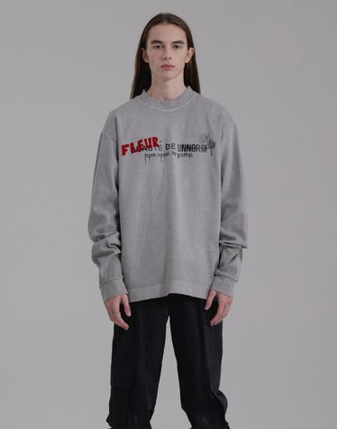 UNNORM Fleur de UNNORM T-shirts (Grey)