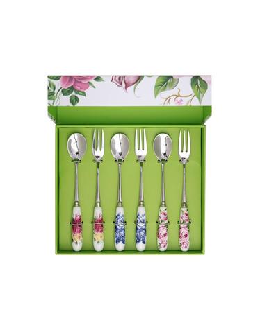 [하이드로마] 로즈 티스푼3p+티포크3p