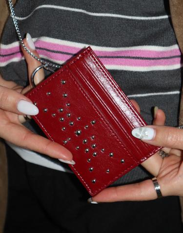 Nova card wallet red