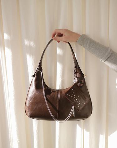 Matin hobo mini bag brown