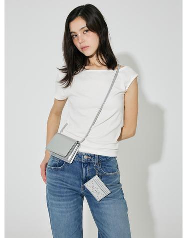 Lulu mini bag silver
