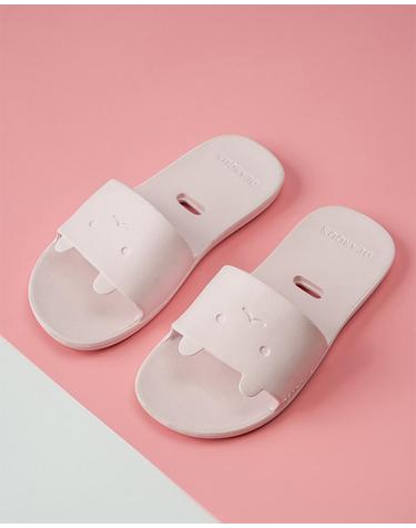 호핑 초경량 발등낮은 물빠짐 미끄럼방지 패밀리 욕실화 슬리퍼 성인/키즈 3컬러