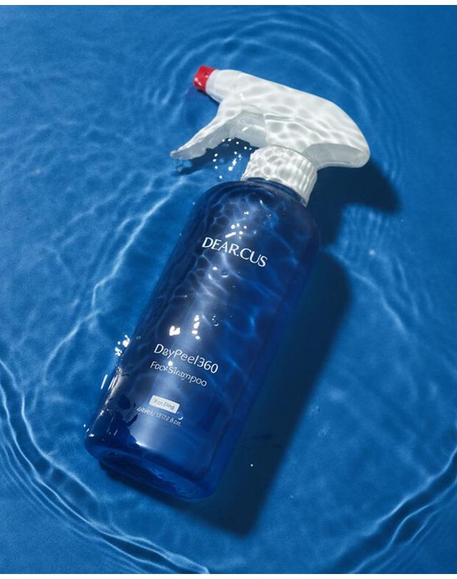 디어커스 데이필 쿨링 풋샴푸 풋케어 레시피 발냄새제거제 400ml 착용컷