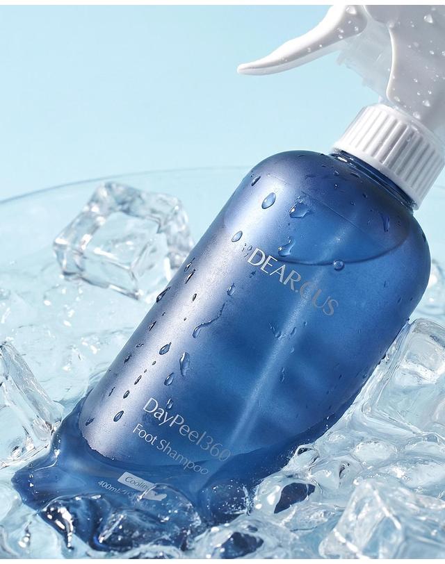디어커스 데이필 쿨링 풋샴푸 풋케어 레시피 발냄새제거제 400ml 착용컷