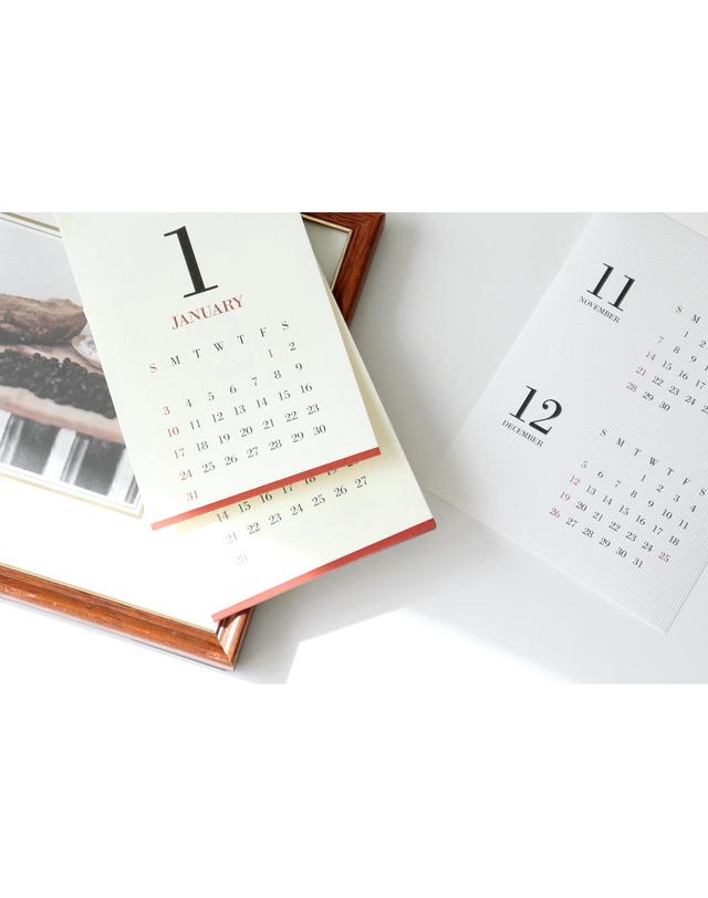 코코로박스 CCR 2021 캘린더 착용컷