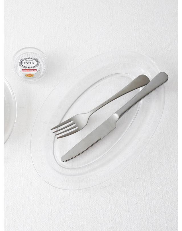 카모메키친 웨이브 타원 접시 착용컷