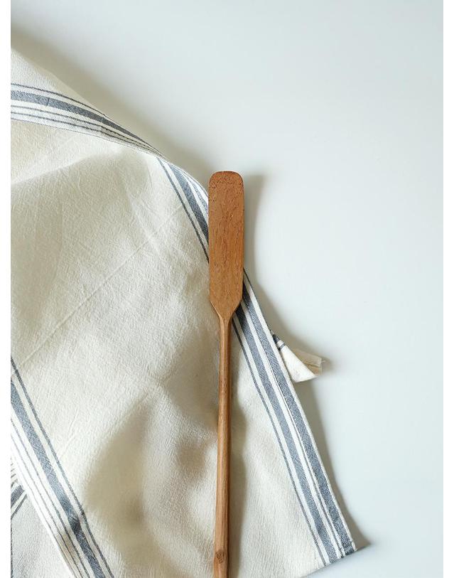 카모메키친 프렌치 스트라이프 키친크로스 착용컷