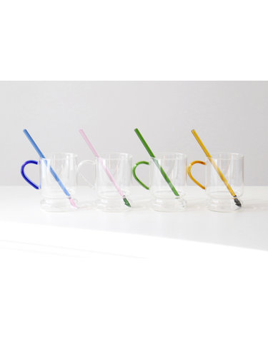고블렛 머그컵 홈카페 내열유리컵 500ml