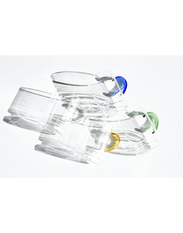 [1+1] 고블렛 머그컵 홈카페 내열유리컵 500ml