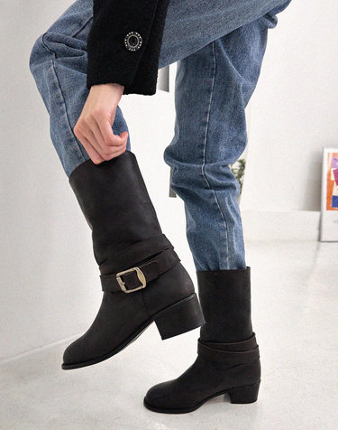 Vintage 2way Biker Boots_ADS459