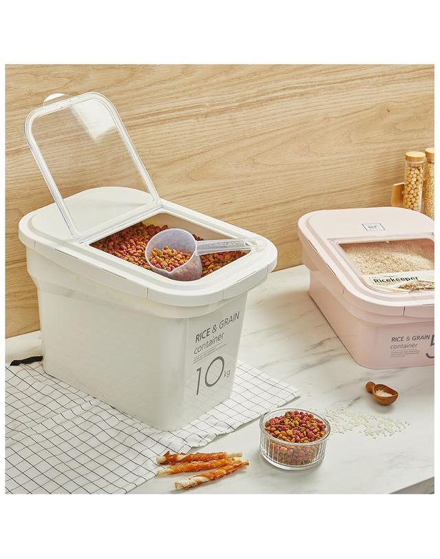 씨밀렉스 씨밀렉스 쌀통-라이스키퍼 10kg+계량스푼+제습제 착용컷